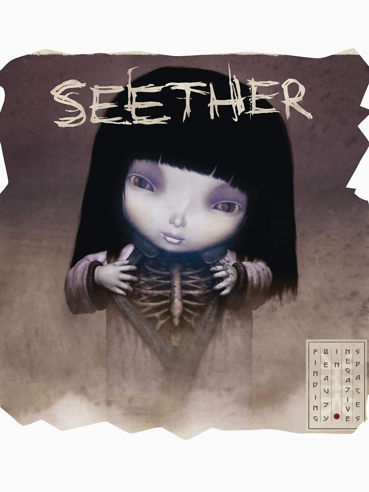 Seether Fashion Shirts Black Summer Custom Short Sleeve Tee Top by CrollechJanokn