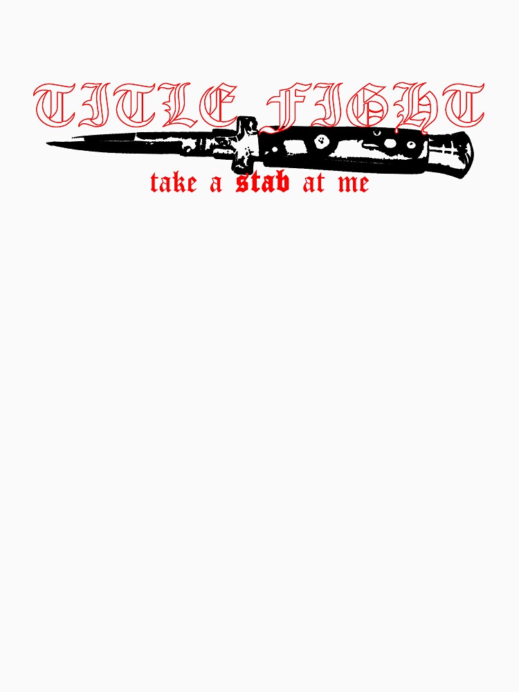 Title Fight Stab by ryanc1107
