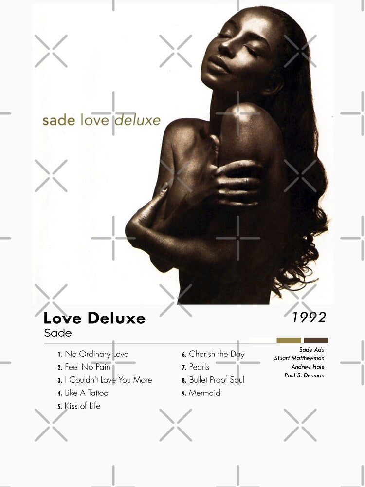 Sade - Love Deluxe | Album Card by theoralcollage