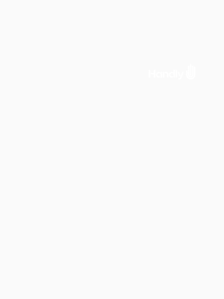 Handly White on Black by Handly
