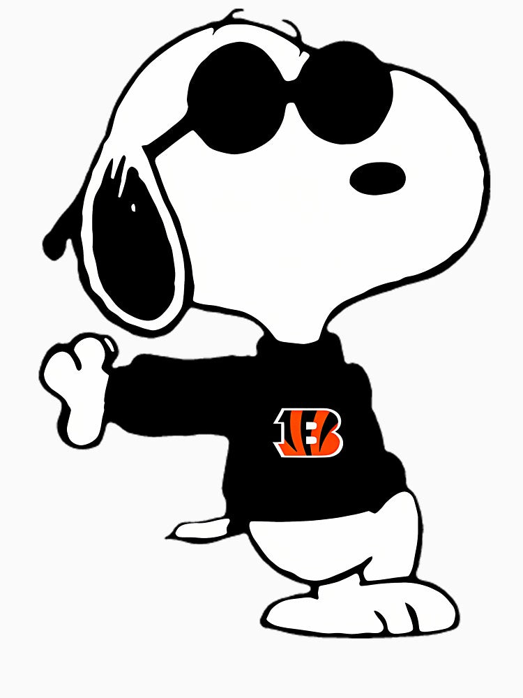 Cool Snoopy Cincinnati Bengals by BlackxArtist