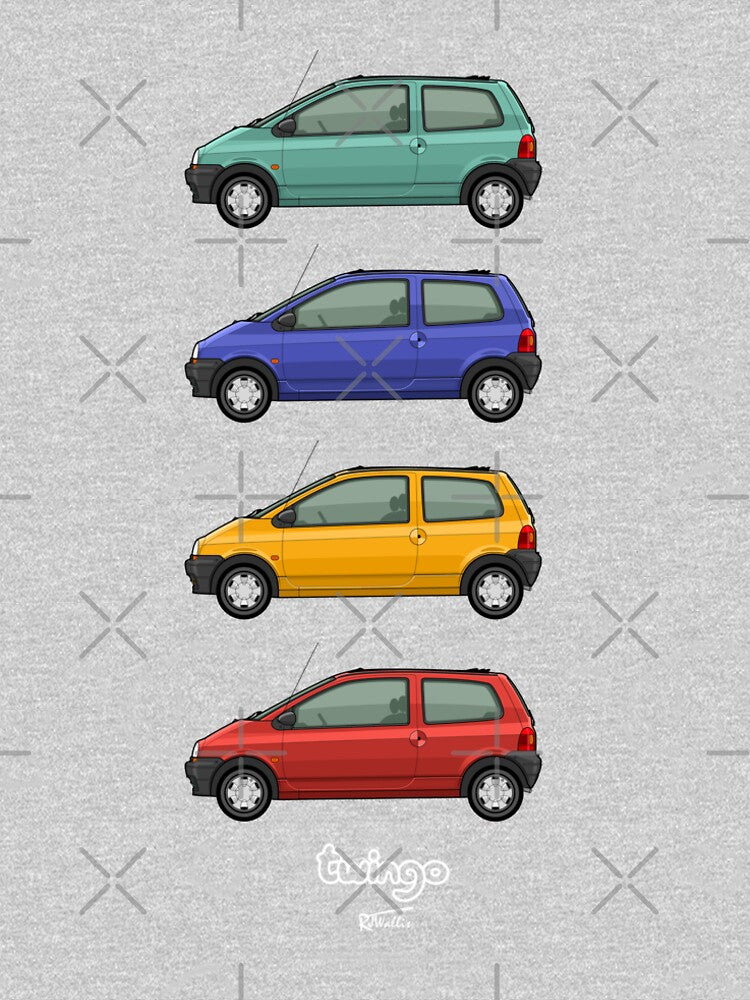 mk1 Twingo classic car collection by RJWautographics
