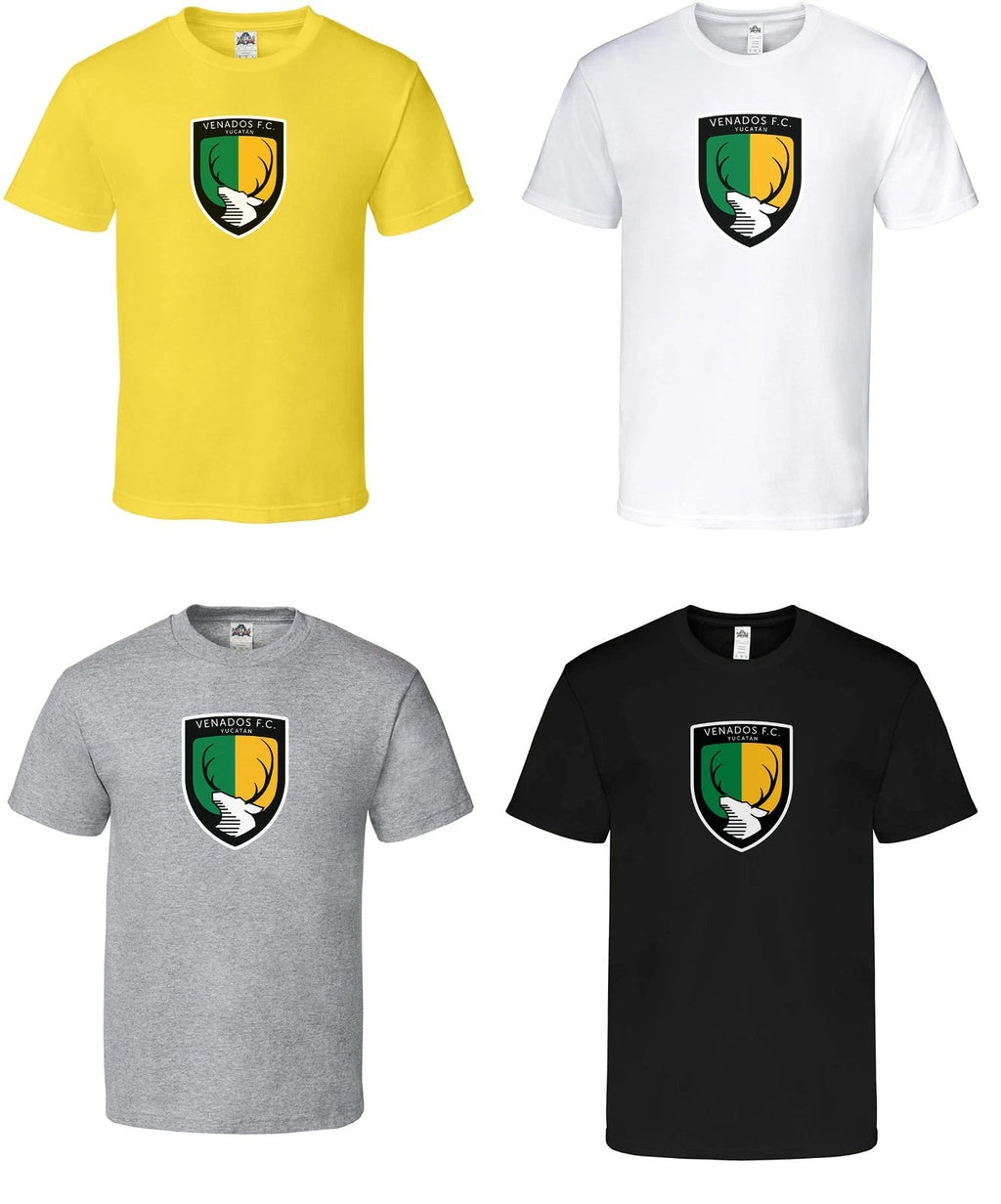 Men's Venados de Yucatan Graphic  T-Shirt S/Sleeve 100% Cotton Crew Neck