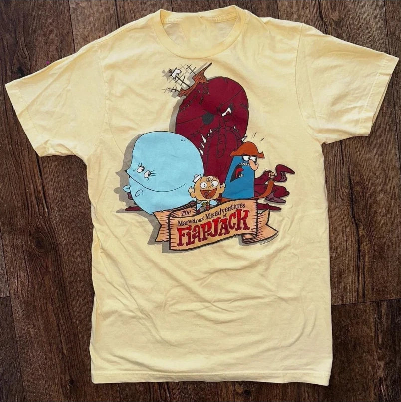 2008 The Marvelous Misadventures Of Flapjack Full Size S to 5XL T-shirt
