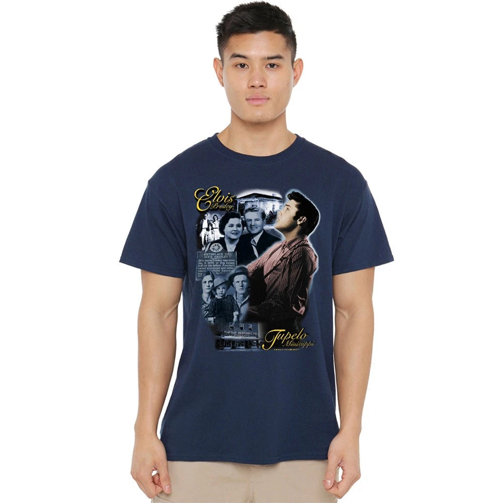 Tupelo Unisex T-Shirt S-5XL, Navy