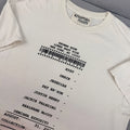 Khoman Room Lower East Side NYC Graphic T-Shirt Off White Mens Large Streetwear
