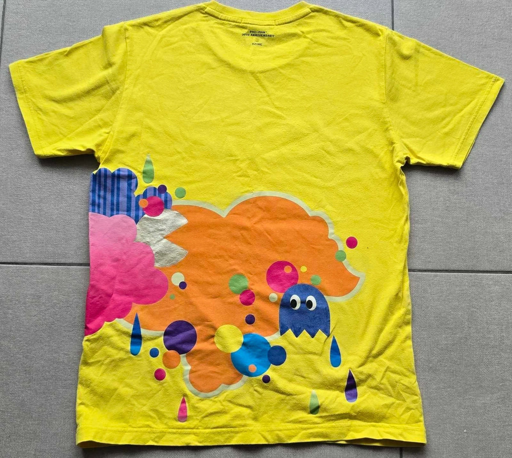 Uniqlo UT x Namco Pac-Man 30th Anniversary Dzine Artist Collab T-Shirt Yellow-M