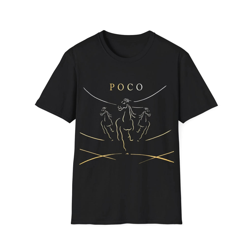 Unisex Soft Cotton T-Shirt. Band Poco