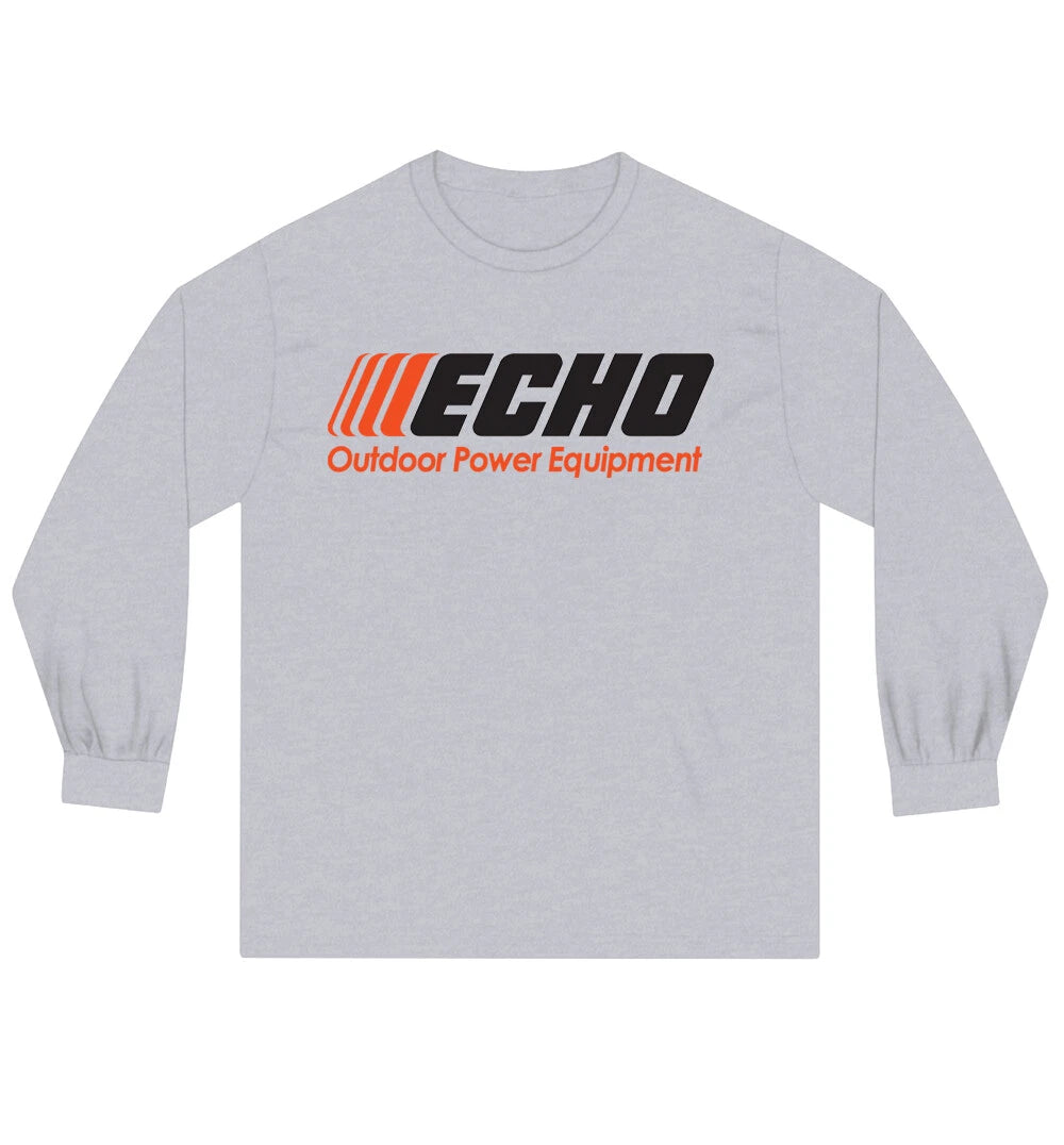 ECHO Outdoor Men's Grey Long Sleeve Size S to 3XL