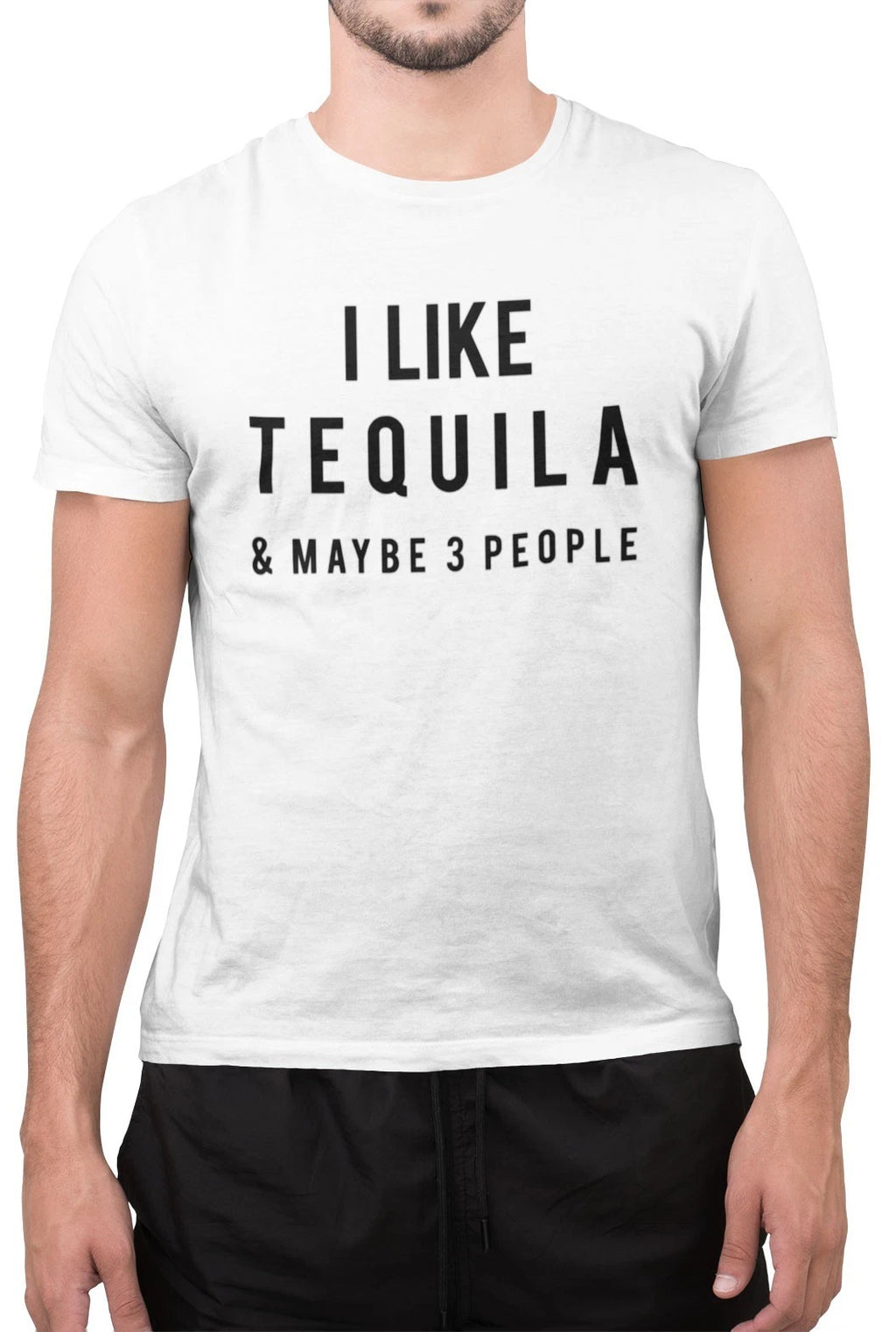 I Like Tequila Funny Drinking Saying Shirt Quotes Sarcastic Womens T-Shirt