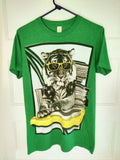 Vintage Streetwear - Hip Hop DJ Tiger T Shirt - USA Made - 1990 / Y2K Era MEDIUM