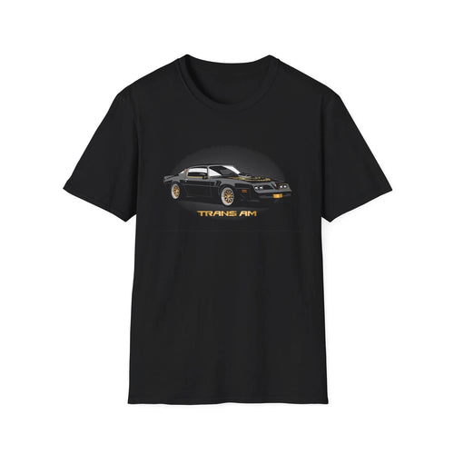 1979 Trans Am Black Gold Muscle Car Graphic T-Shirt Vintage Style