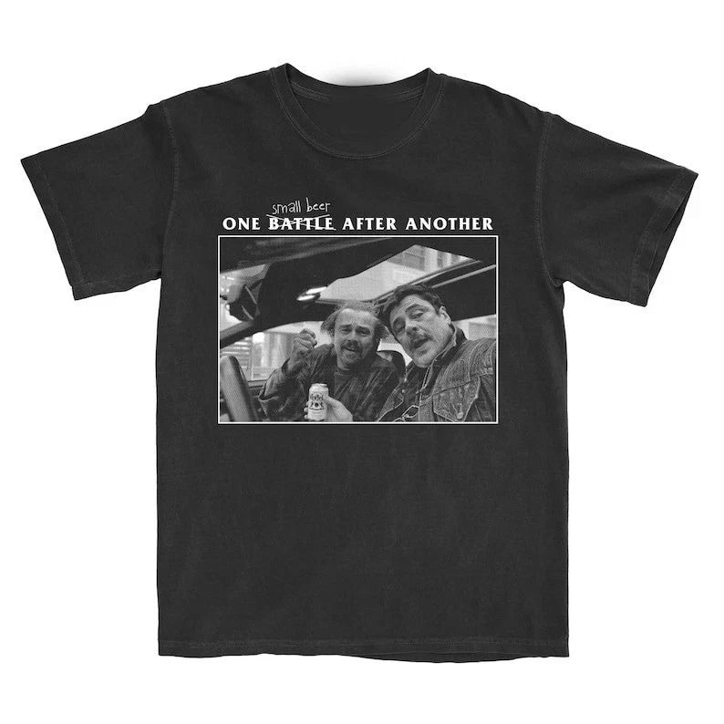 One Small Beer After Another shirt for fans of comedy memes and film One Battle