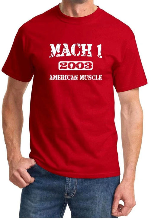 2003 Ford Mustang Mach 1 American Muscle Car Classic Design Tshirt NEW FREE SHIP