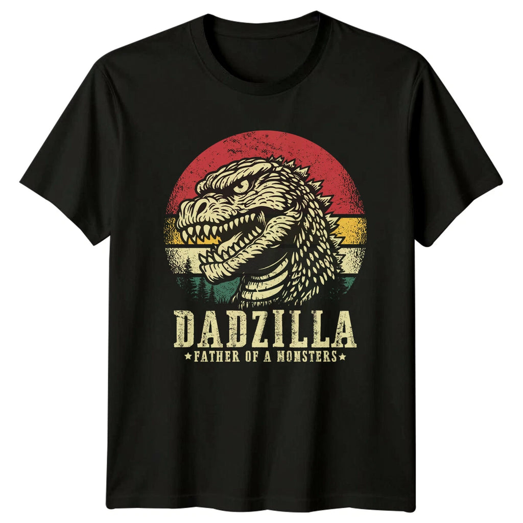 Dadzilla Father Of A Monsters T-Shirt, Monster Dad T-Shirt
