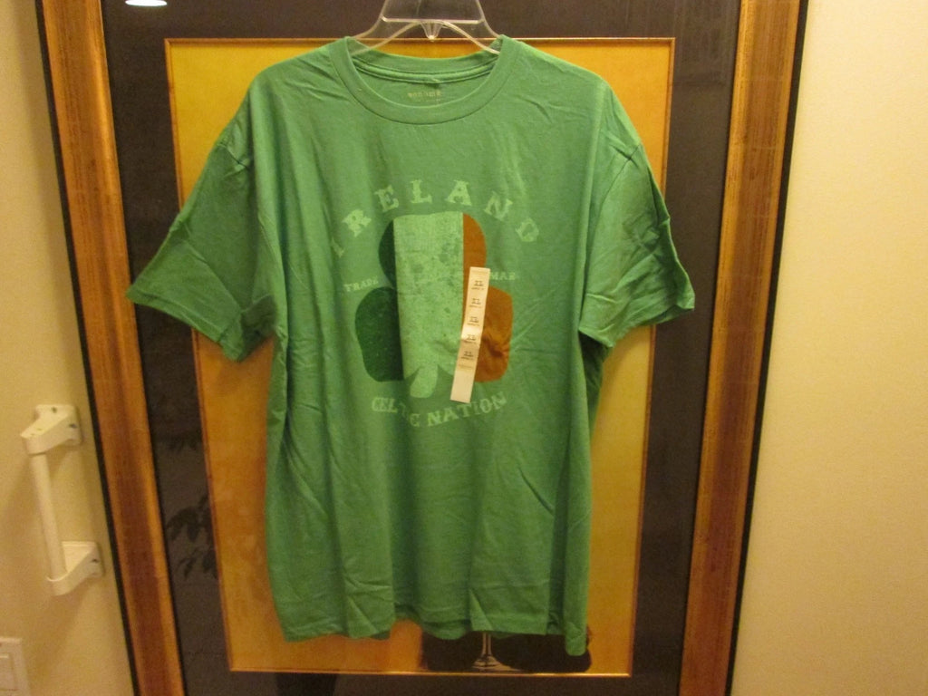 Men's Ireland Celtic Nation Tee Shirt Size Extra Large New