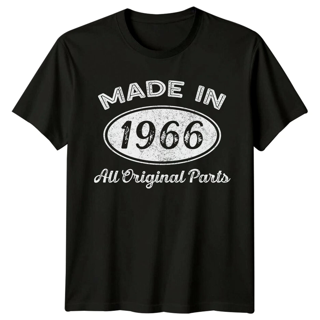 Made In 1966 Mens T Shirt 60th Birthday Gift Vintage sixty Year Old -b