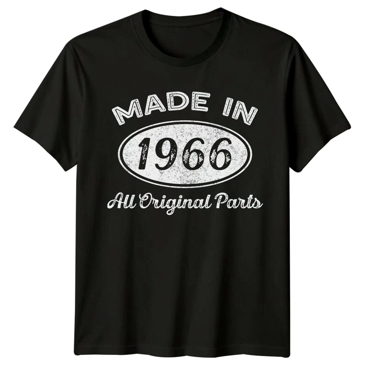 Made In 1966 Mens T Shirt 60th Birthday Gift Vintage sixty Year Old -b