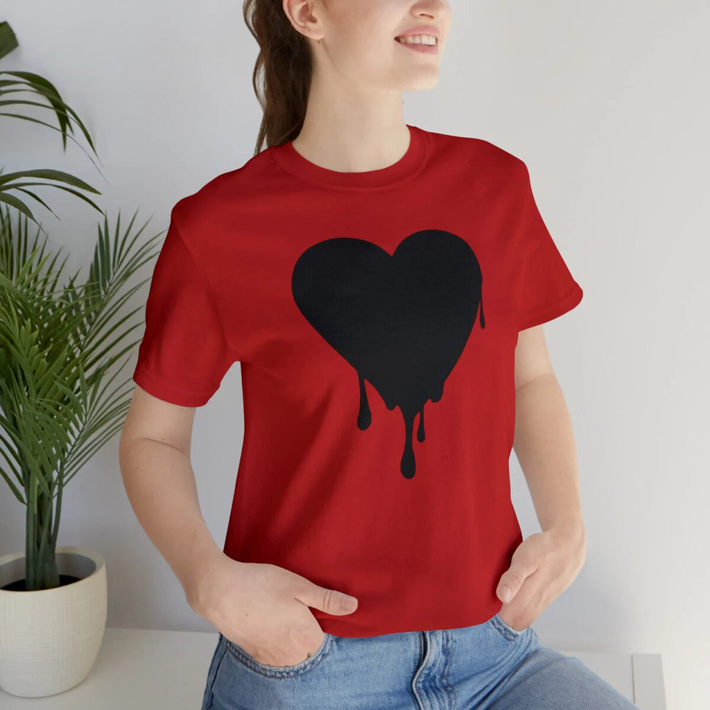 Dripping Heart Shirt, Melting Heart Valentines, Mom Valentines Shirt, Valentines
