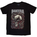 New Official Licensed PANTERA Unisex T-Shirt: SERPENT SKULL - Soft-Style Cotton