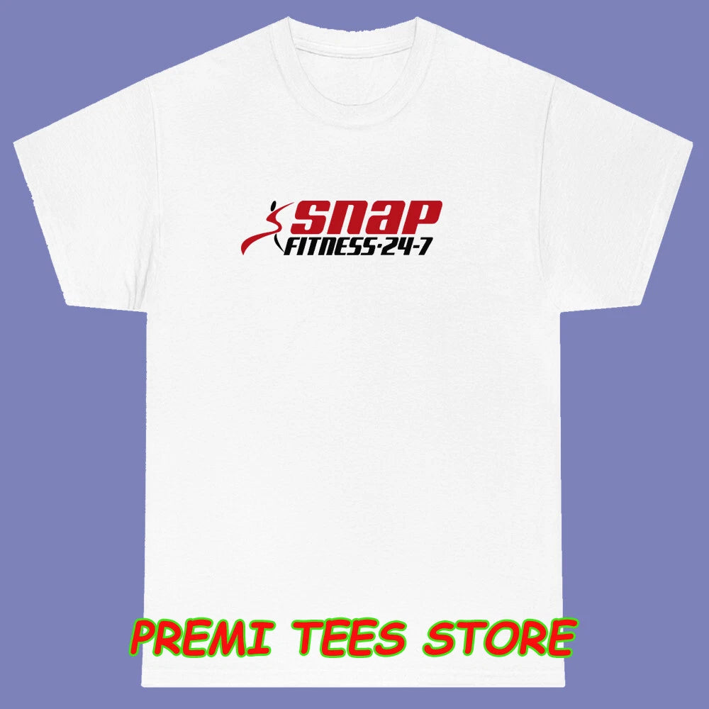 Snap Fitness Gym Men's White Size S-3XL