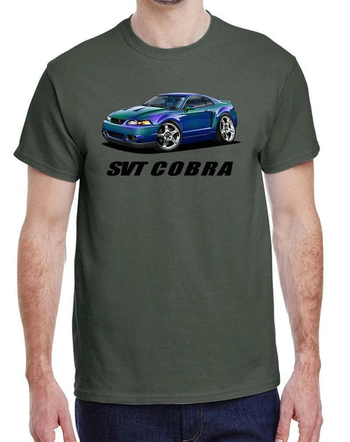 2003 2004 Ford Mystichrome SVT Cobra Mustang Coupe Design Tshirt NEW