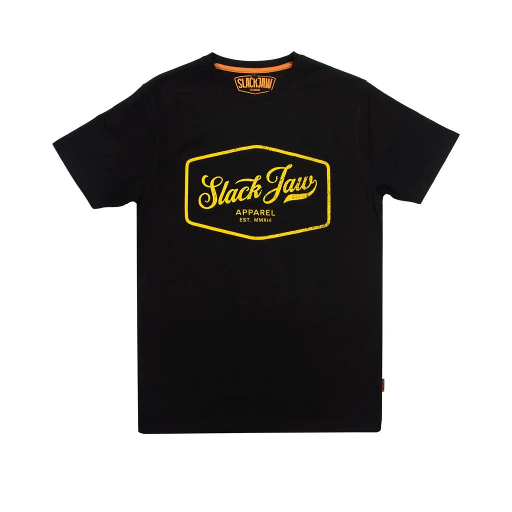 SLACKJAW Nomad T‑Shirt Black – 220 gsm Premium Cotton Street Tee