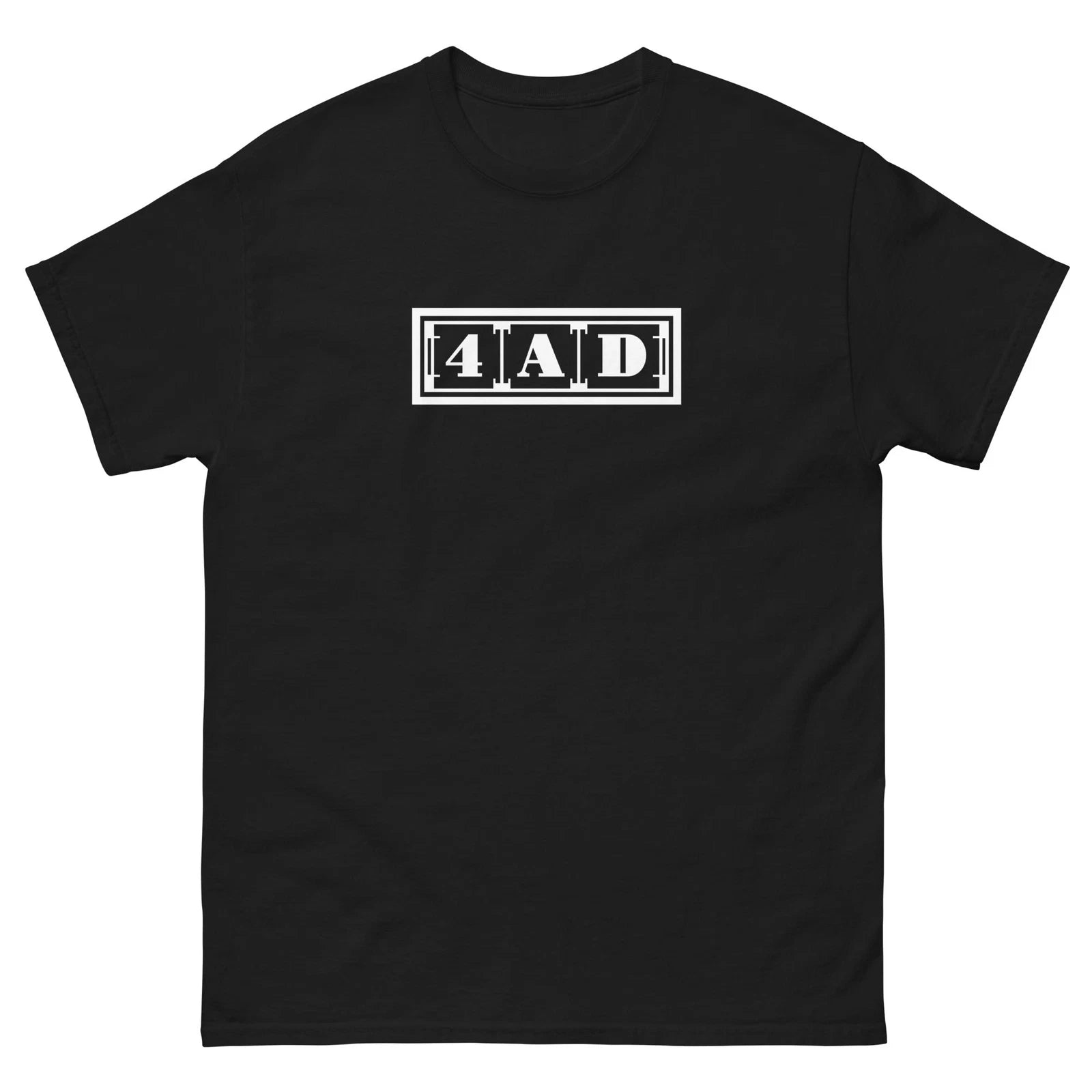 4AD classic logo t shirt industrial goth new wave techno tee