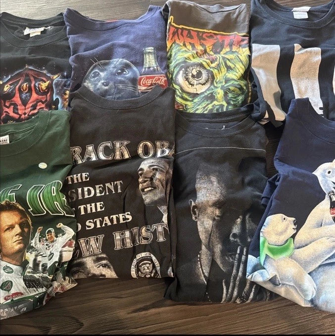 Random 10 for $60 Vintage/Modern graphic TShirt Bundle! Message with your size!