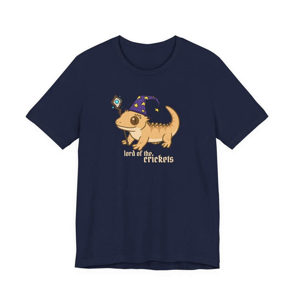 Crested Gecko Shirt Crestie Lover Reptile Gift Cute Wizard Mage Lizard