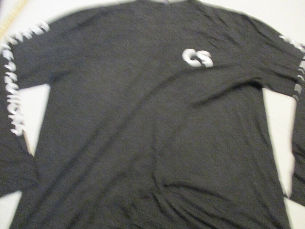 Mens Creative Solutions black long sleeve shirt sz xl