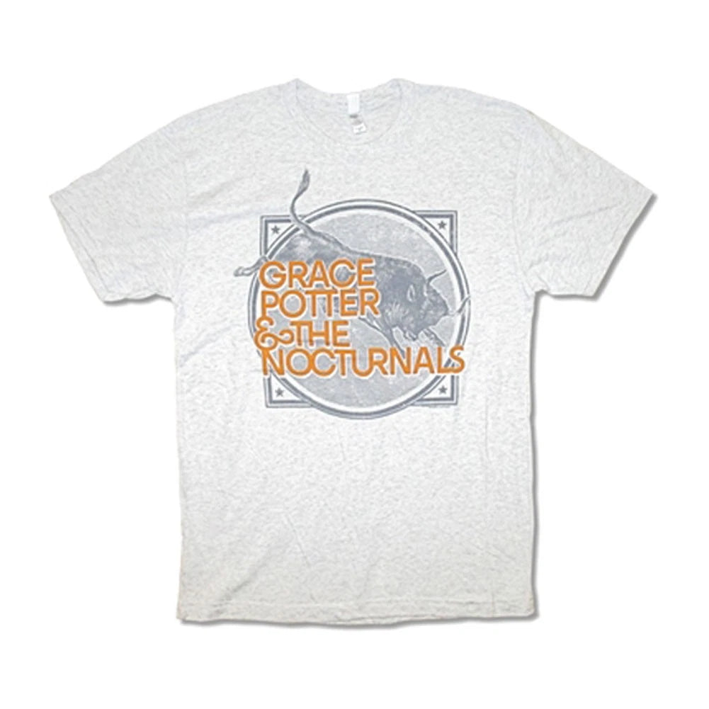 Men's Grace Potter And The Nocturnals Bull Tour Super Soft Tee T-shirt Medium
