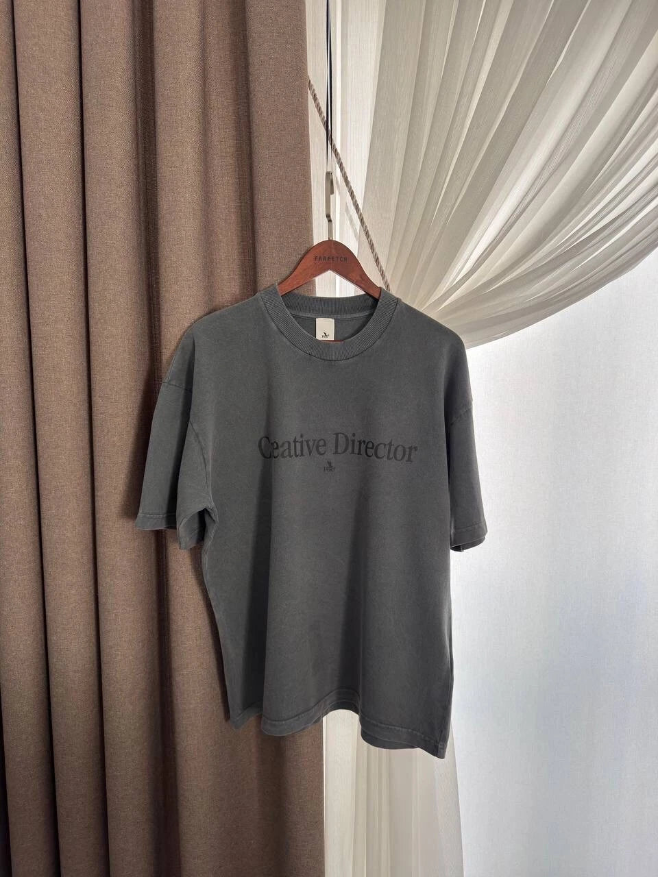 Peso Creative Director Pop Up Tee Tshirt Shirt Grey Stone - Oversized Size M NEW