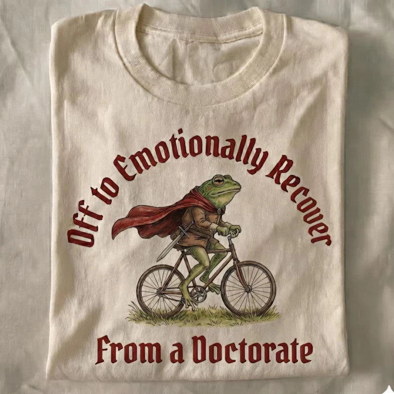 Off To Emotionally Recover From Funny Comfort Tee Sarcastic Gift