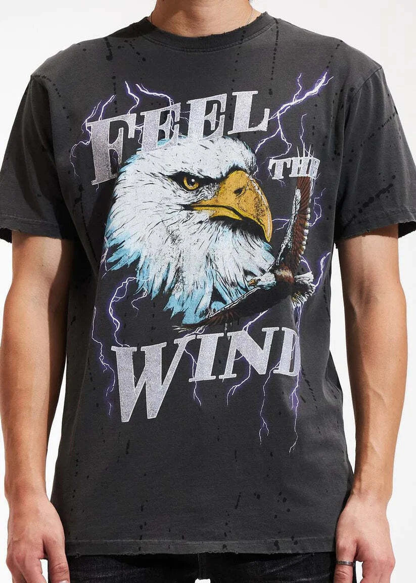 Rebel Saint By Affliction Men's T-shirt Wind