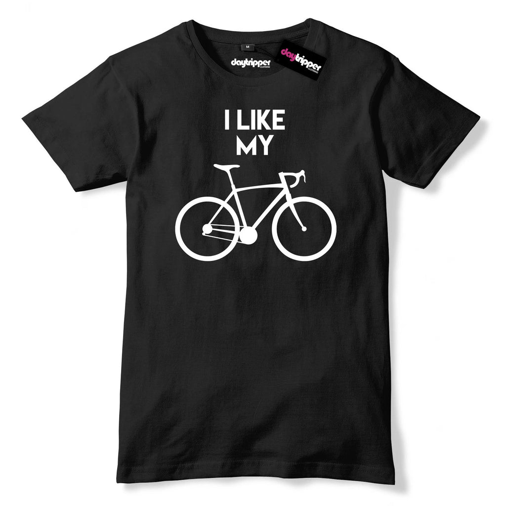 I Like My Bike Mens Premium T-Shirt Cycling Bike Mountain BMX