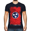 Tennessee State Grunge Flag Mens T-Shirt Tennessean Shirt Jersey Gift