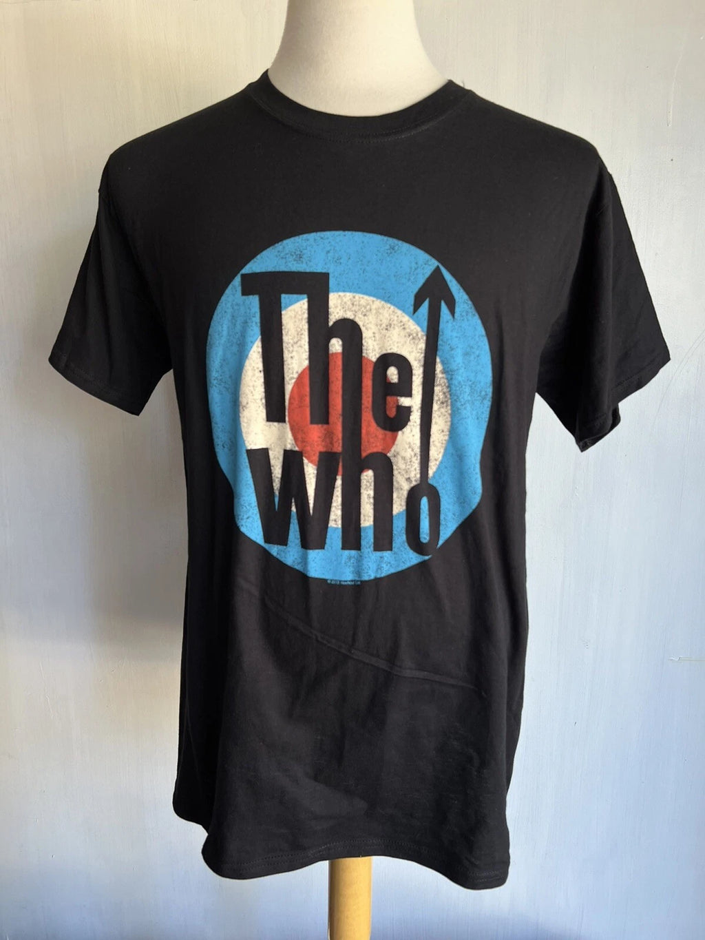 THE WHO (2012) Official Unisex Target Bullseye British Band Logo T-Shirt Large