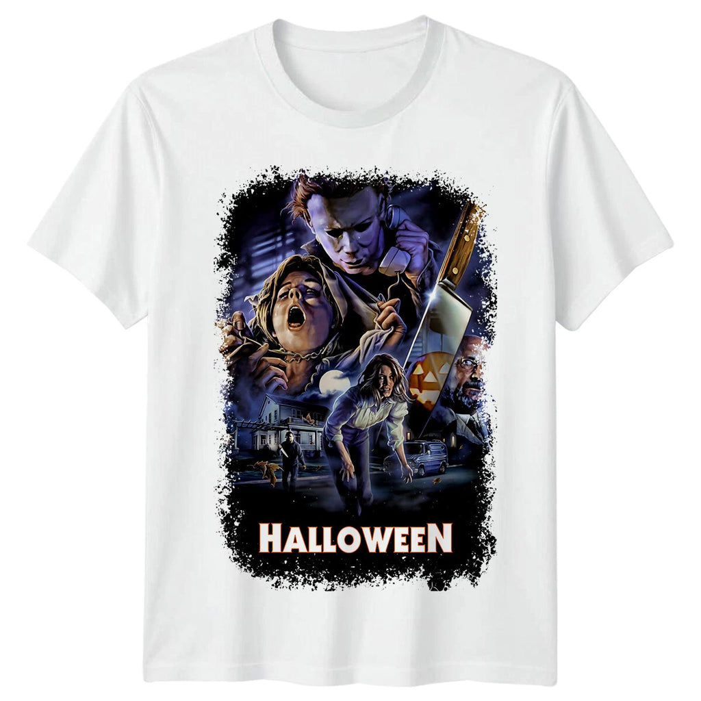Halloween (1978) Movie Poster Inspired T-Shirt Retro 80s Tee
