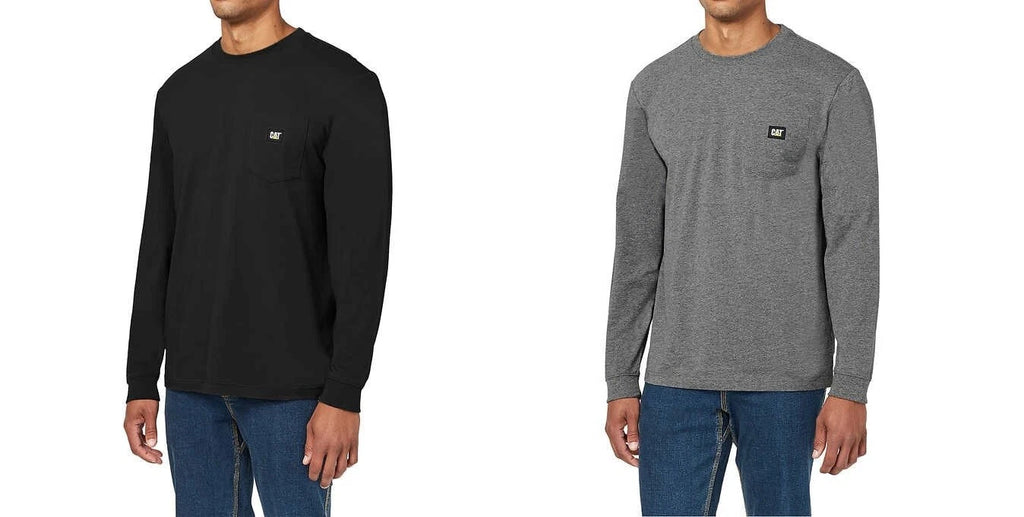 CAT Men’s Long Sleeve Pocket Tee