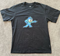 Uniqlo UT x Capcom Mega Man Black T-Shirt Men's XL Pixel Art