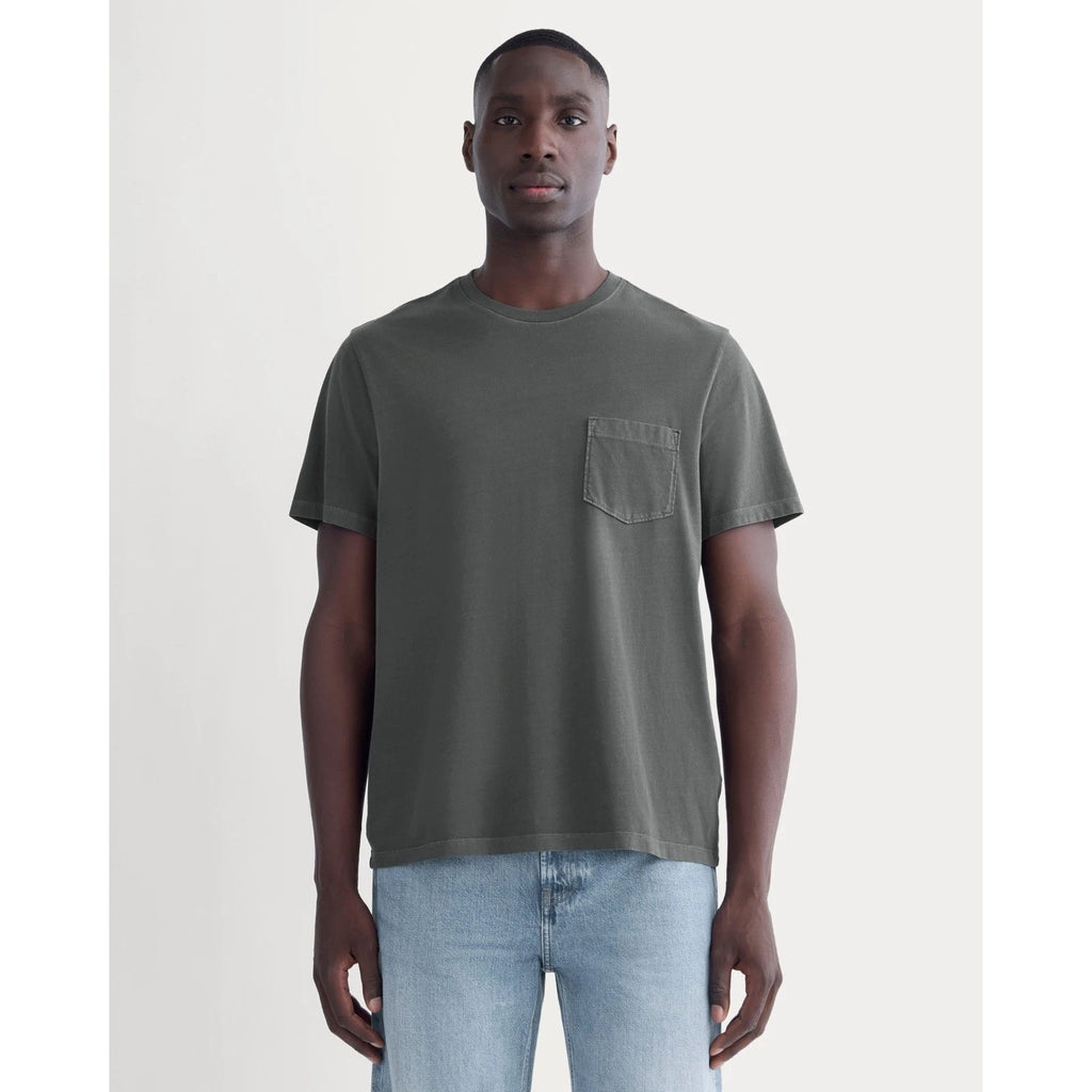 Everlane Pocket T-Shirt Casual 100% Cotton Everyday Slate Gray Mens Small Comfy