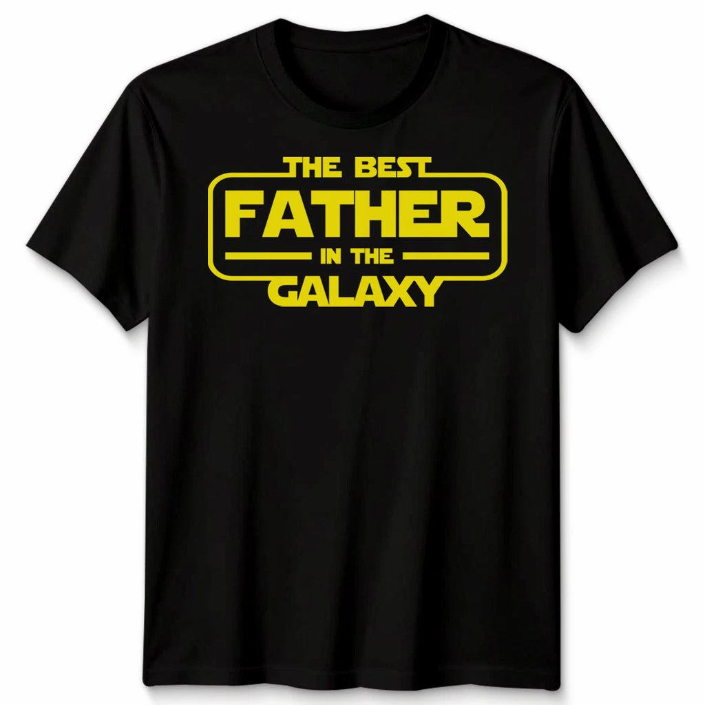Fathers Day Mens T Shirt Inspired The Best Father In The Galaxy