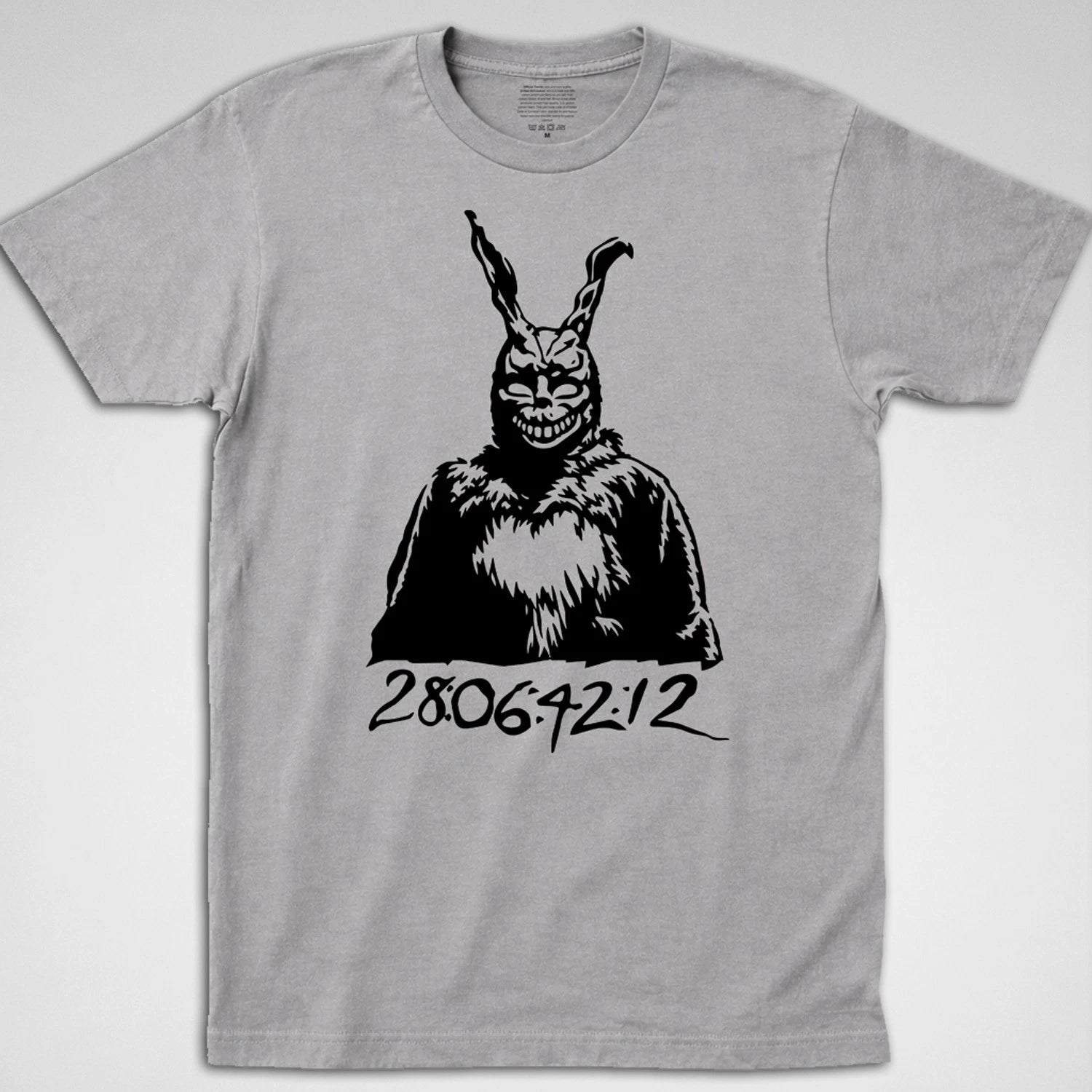 Donnie Darko T SHIRT frank bunny 28 06 42 12 rabbit suit time travel y2k movie