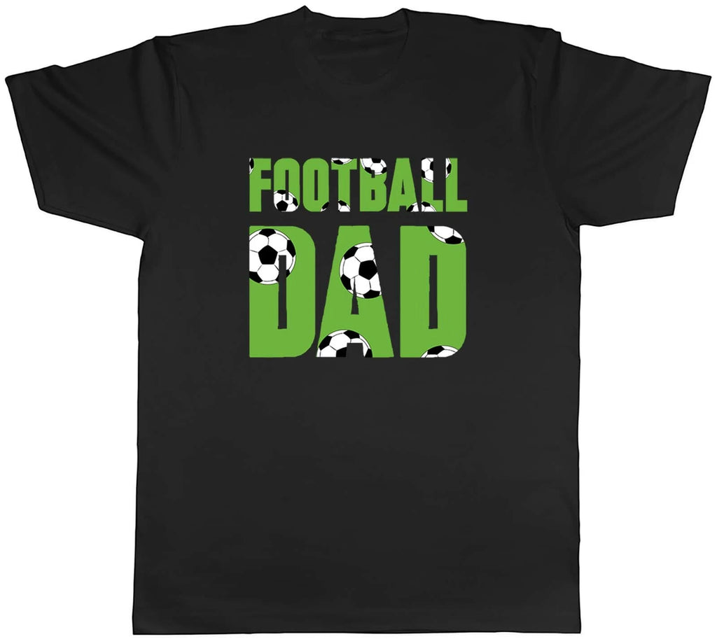 Football Dad Pattern Sports Mens Unisex T-Shirt Tee Gift