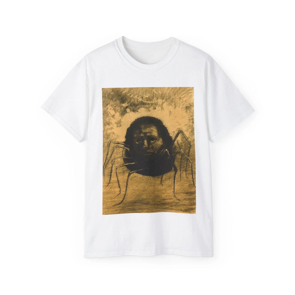 The Crying Spider T-Shirt, Odilon Redon Creepy Spider Tee, Horror Art T-Shirt