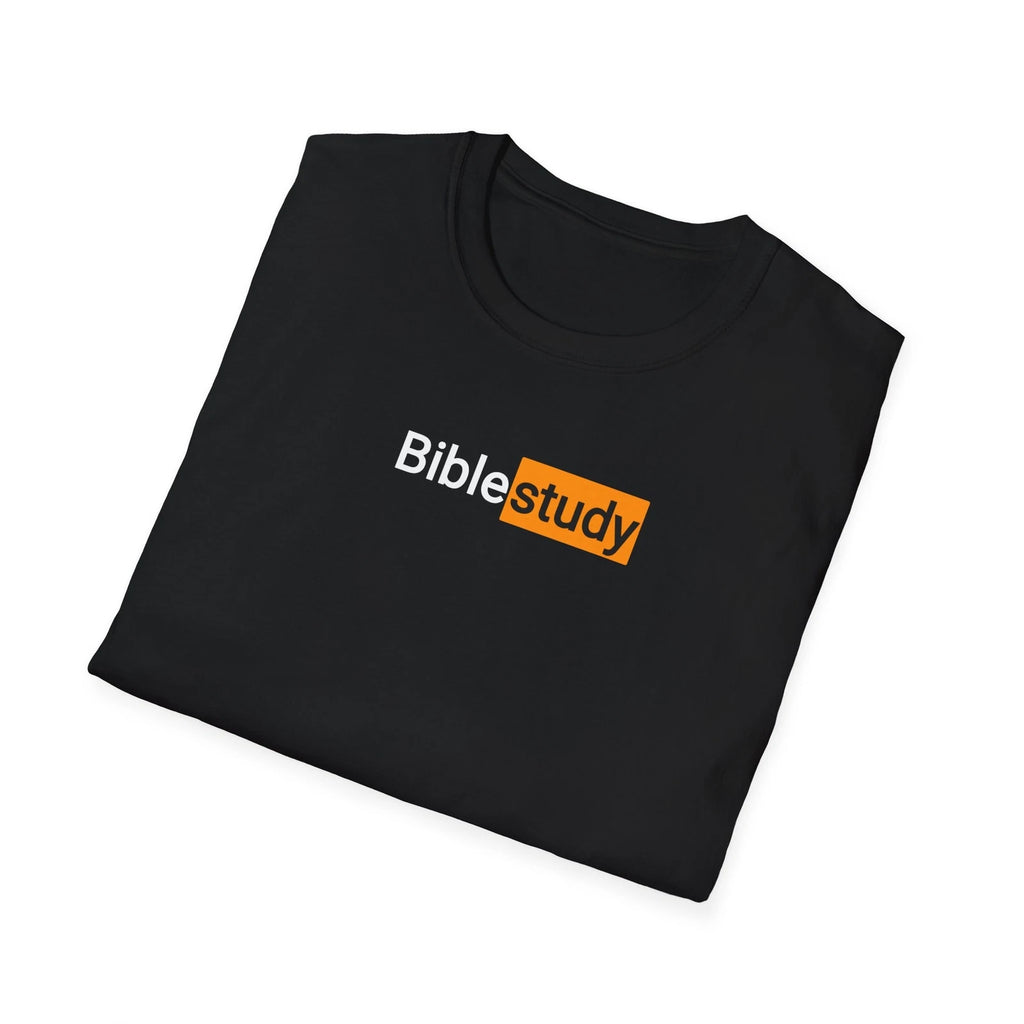 Pornhub Bible Study Parody T-Shirt, Funny Adult Humor Tee, Joke Unisex Tee