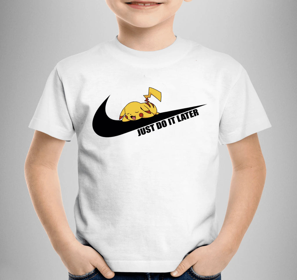 Cartoon Theme T-Shirt Sports Top Funny Kids Mens Gift Xmas Boys