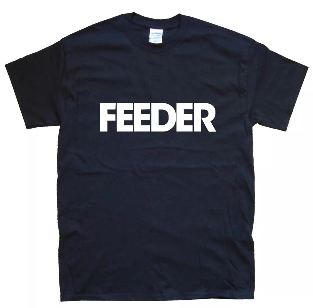 FEEDER T-SHIRT All sizes S M L XL XXL colours Black, White