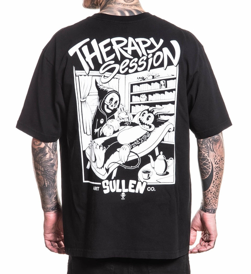SULLEN CLOTHING THERAPY SESSION "1 TON" OVERSIZED HEAVYWEIGHT PREMIUM T-SHIRT